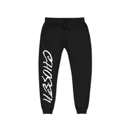 CHOSEN BLACK & WHITE PANTS (black)